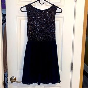 Sparkly Little Black Dress!